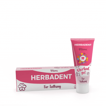 Herbadent Mimi охлаждающий зубной гель для детей 25 г