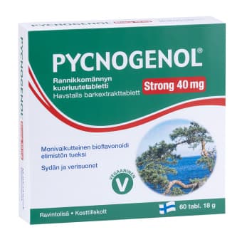 Pycnogenol Strong rannikumänni ekstrakti tabletid 40mg N60
