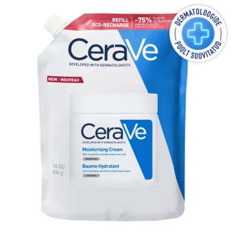 CeraVe Moisturizing Cream niisutav kreem väga kuivale nahale täitepakend 454 g