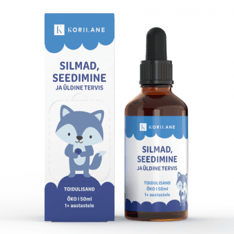 Korilane Silmad & Seedimine metsmustika ekstrakt lastele 50 ml