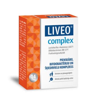 Liveo Complex комплекс кисломолочных бактерий, бифидобактерий и клетчатки N14