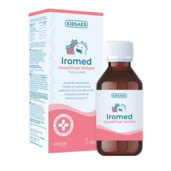 Kidsmed Iromed rauasiirup lastele 120 ml