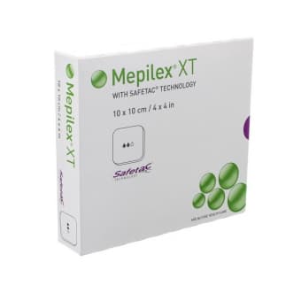 Mepilex XT haavapadi silikooniga steriilsed 10x10cm N5