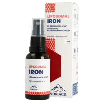 Nordaid Liposomal Iron - lipsoomne raua sprei 30 ml