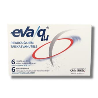 EVA/QU rektaalsuposiidid N6