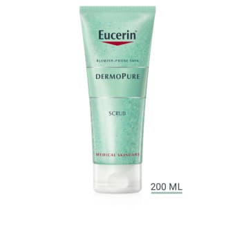 Eucerin Dermopure скраб для кожи, склонной к акне 100 мл