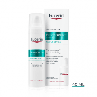 Eucerin Dermopure Clinical kolmekordse toimega korrigeeriv emulsioon 40 ml
