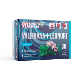 911 Active Formula Valeriana + Leonuri kapslid N30