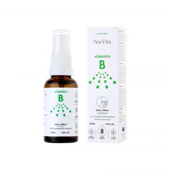 NorVita Vitamiin B-kompleks suukaudne sprei 30 ml