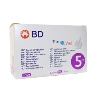Insuliininõelad BD Pen-nõel 31g 0,25x5mm N100