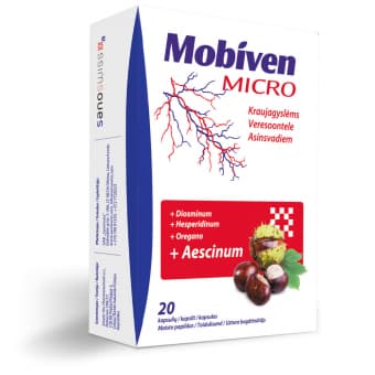 Mobiven Micro kapslid veresoontele N20