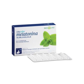 Bios Line VitaCalm melatoniini keelealused tabletid 1mg N60