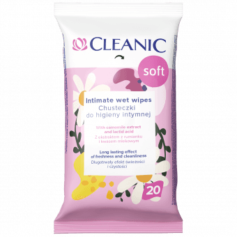 Cleanic Soft Intimate värskendavad salvrätikud N20