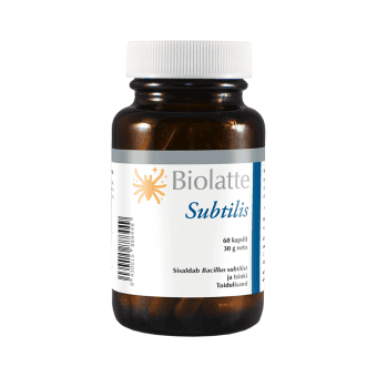 Biolatte Subtilis kapslid N60
