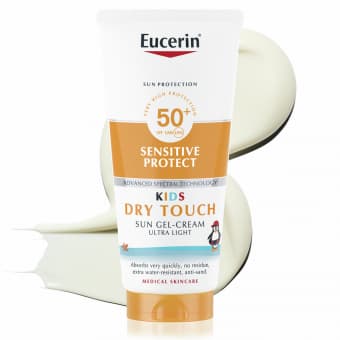 EUCERIN SUN Sensitive Protect SPF50+ защитный гель-крем для детей 200 мл