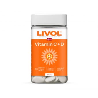 Livol Imuno Vitamiin C+D tabletid N60