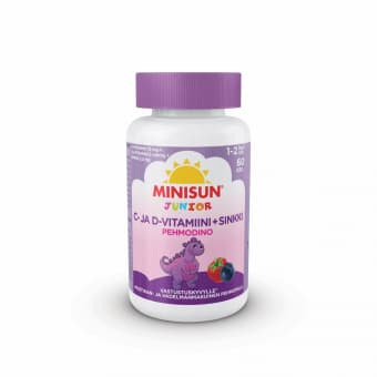 Minisun Junior Pehmodino kummikommid N60