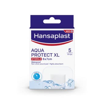 Hansaplast Aqua Protect XL plaastrid 6x7cm N5