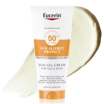 Eucerin Sun гель-крем от аллергии на солнце SPF50+ 200 мл