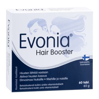 Evonia Hair Booster tabletid juuste väljalangemise vastu N60