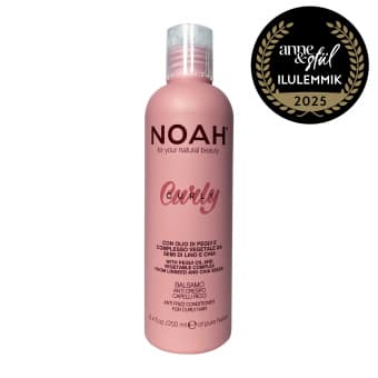 Noah Curly kahusust vähendav palsam lokkis juustele 250 ml