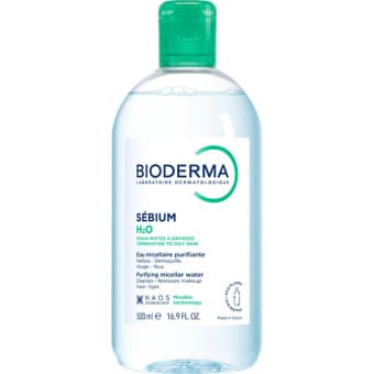 Bioderma Sebium H2O mitsellaarvesi segatüüpi ja rasusele nahale 500 ml