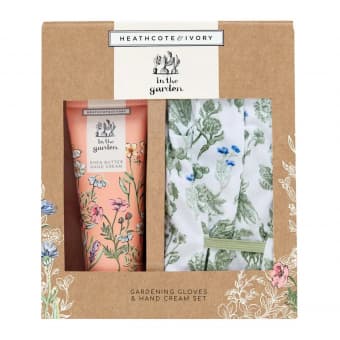Heathcote & Ivory In the Garden комплект с кремом для рук 100 мл и перчатками