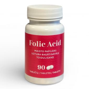 Bioaktiivne foolhape 400mcg tabletid N90