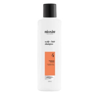 Nioxin Pro Clinical System 4 puhastav šampoon peanahale ja juustele 300 мл