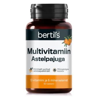 Bertils multivitamiin astelpajuga tabletid N60