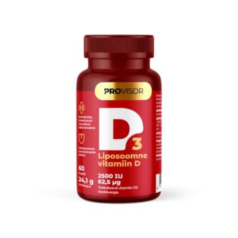 Provisor Liposoomne Vitamiin D3 2500IU N60