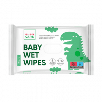 Eurocare niisked salvrätikud N72