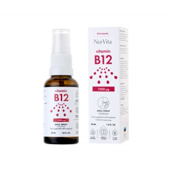 NorVita Vitamiin B12 suukaudne sprei 30 ml