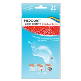 Medcoat tableti kate maasikas N20