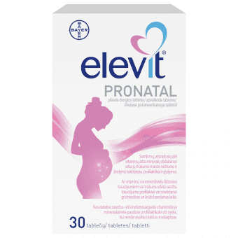 ELEVIT PRONATAL ÕHUKE  POLÜMEERKATTEGA TBL N30