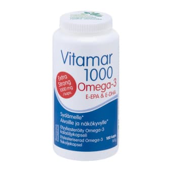 Vitamar 1000mg Omega-3 капсулы+e-vit extra strong N100