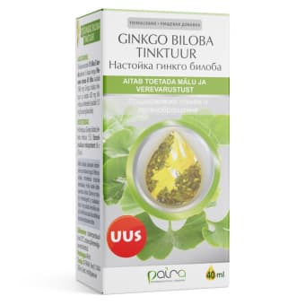 Paira Ginkgo Biloba tinktuur 40 ml