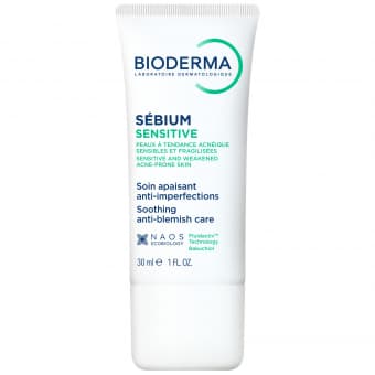 Bioderma Sebium Sensitive intensiivse toimega kreem aknele kalduvale nahale 30 ml