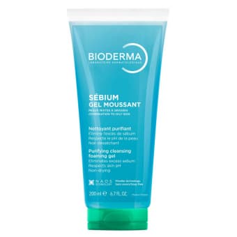 Bioderma Sebium Gel Moussant puhastav geel rasusele ja segatüüpi nahale 200 ml