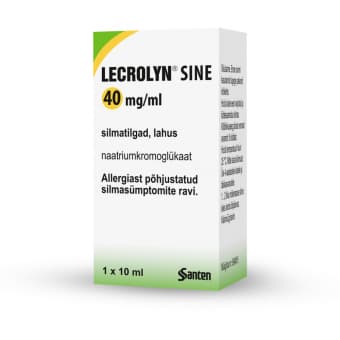 LECROLYN SINE SILMATILGAD 40MG/ML 10ML