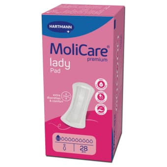 Hartmann Molicare Pad Lady uriinipidamatuse sidemed naistele 0,5 tilka N28