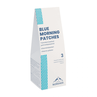 Nordaid Blue Morning transdermaalsed pohmelliplaastrid N3