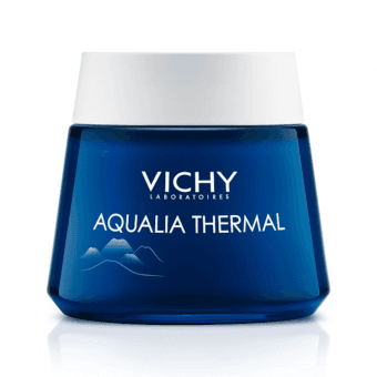 Vichy Aqualia Thermal Night Spa Repleshining Anti-Fatigue öine kreem-geel 75 ml