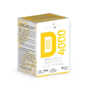 Formula Vitale D-vit päikesepärlid 4000IU N120