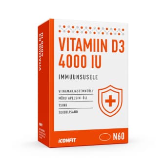 Iconfit Vitamin D3 Immunity 4000 IU(Blister)N60