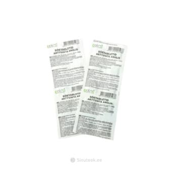 Paira Активированный уголь (Carbo Activatus) 260mg N10