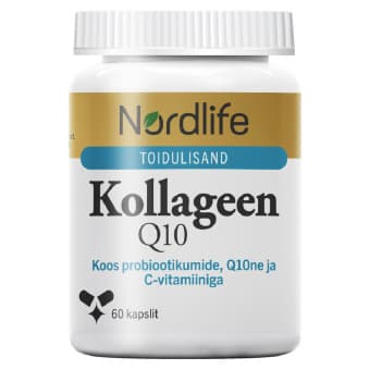 Nordlife Kollageen 4000mg Q10 kapslid N60