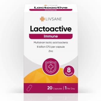 Livsane Lactoactive Immune kapslid N20
