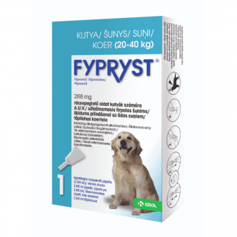 FYPRYST ТОЧЕЧНЫЙ РАСТВОР ОТ ПАРАЗИТОВ (ДЛЯ СОБАК) 268MG/2,68ML 2,68ML N1