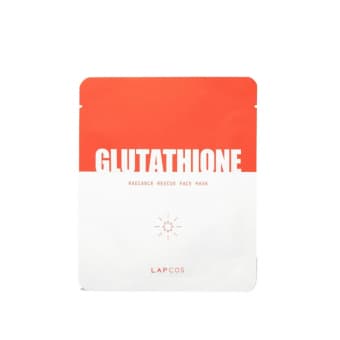 LAPCOS Glutathione Radiance Rescue sära andev vistrikevastane kangasmask 30 ml